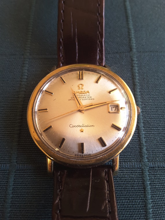 Omega Vintage Steel/gold Plated 