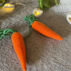Giocattolo di carota all&#39;uncinetto/verdure all&#39;uncinetto/peluche/cibo in miniatura all&#39;uncinetto/cibo per finta/cucina per bambini