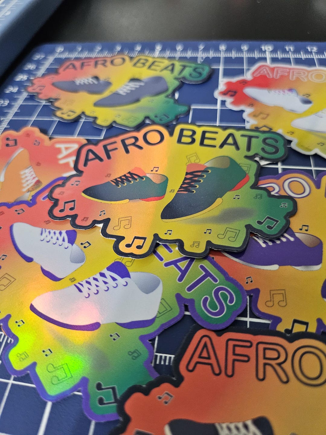 7 Pack Afro Beats Stickers, for Laptops and Water Bottles and More ...