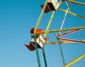 Ferris Wheel, London 2017. Photographic Print.