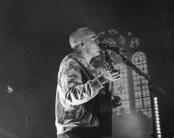 Dermot Kennedy. Albert Hall, Manchester. May 2019.  Photographic Print.