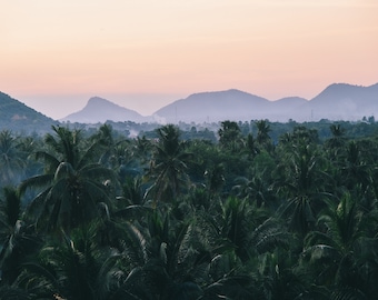 Battambang Horizon, Cambodia. December, 2023. Photographic Print.