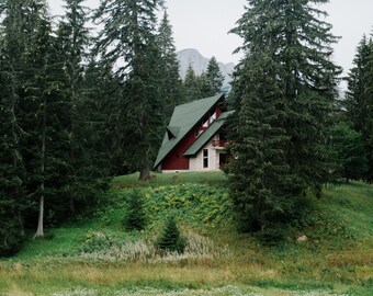Zabljak House, Montenegro. August, 2022. Photographic Print.