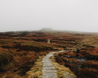 Kinder Scout, December 2018. Photographic Print.