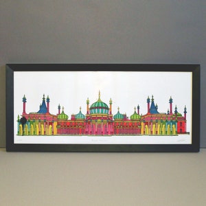 Rainbow Brighton Royal Pavilion Print