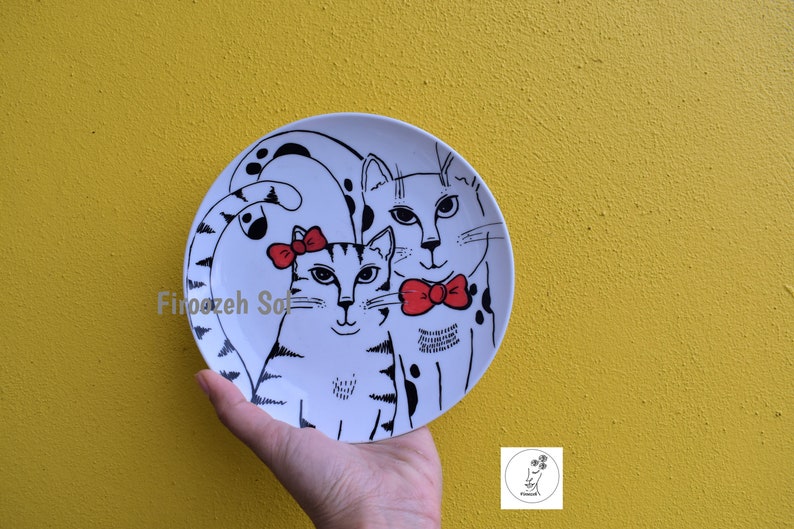Hand Painted Decorative Plates Etsy