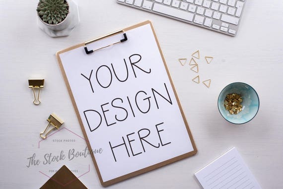 Styled Clipboard Mockup Photo Instant Download Stock Photo Styled Clipboard Mockup Photo Instant Download Stock Photo
