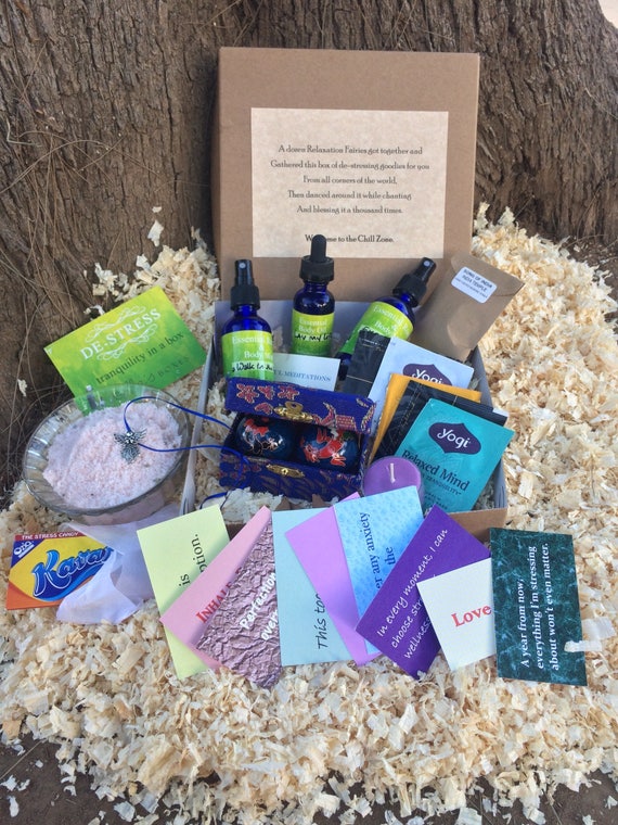 The Big DeStress Gift Box perfect gift for someone Etsy