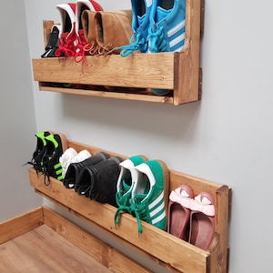 4 Pair Shoe Storage Etsy UK