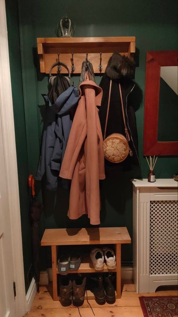 Slimline coat and shoe rack hotsell