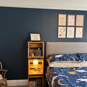 Reclaimed Wood Vinyl Record Storage Crate: Stackable LP Media Unit image 18