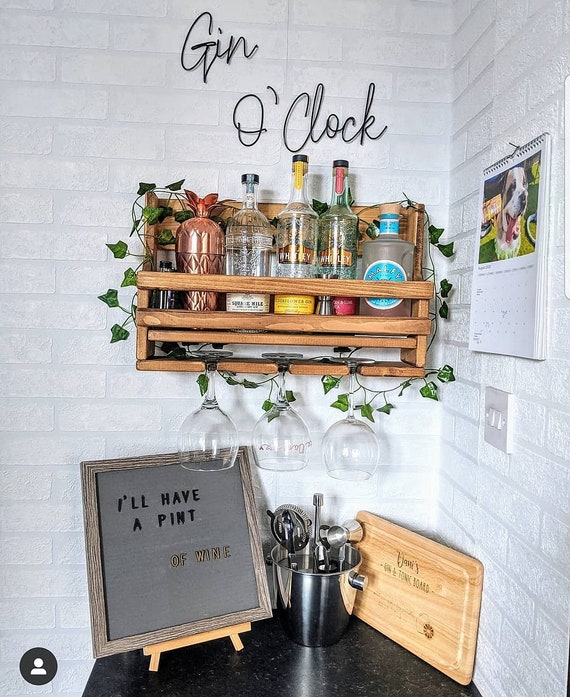 Gin shelf etsy sale