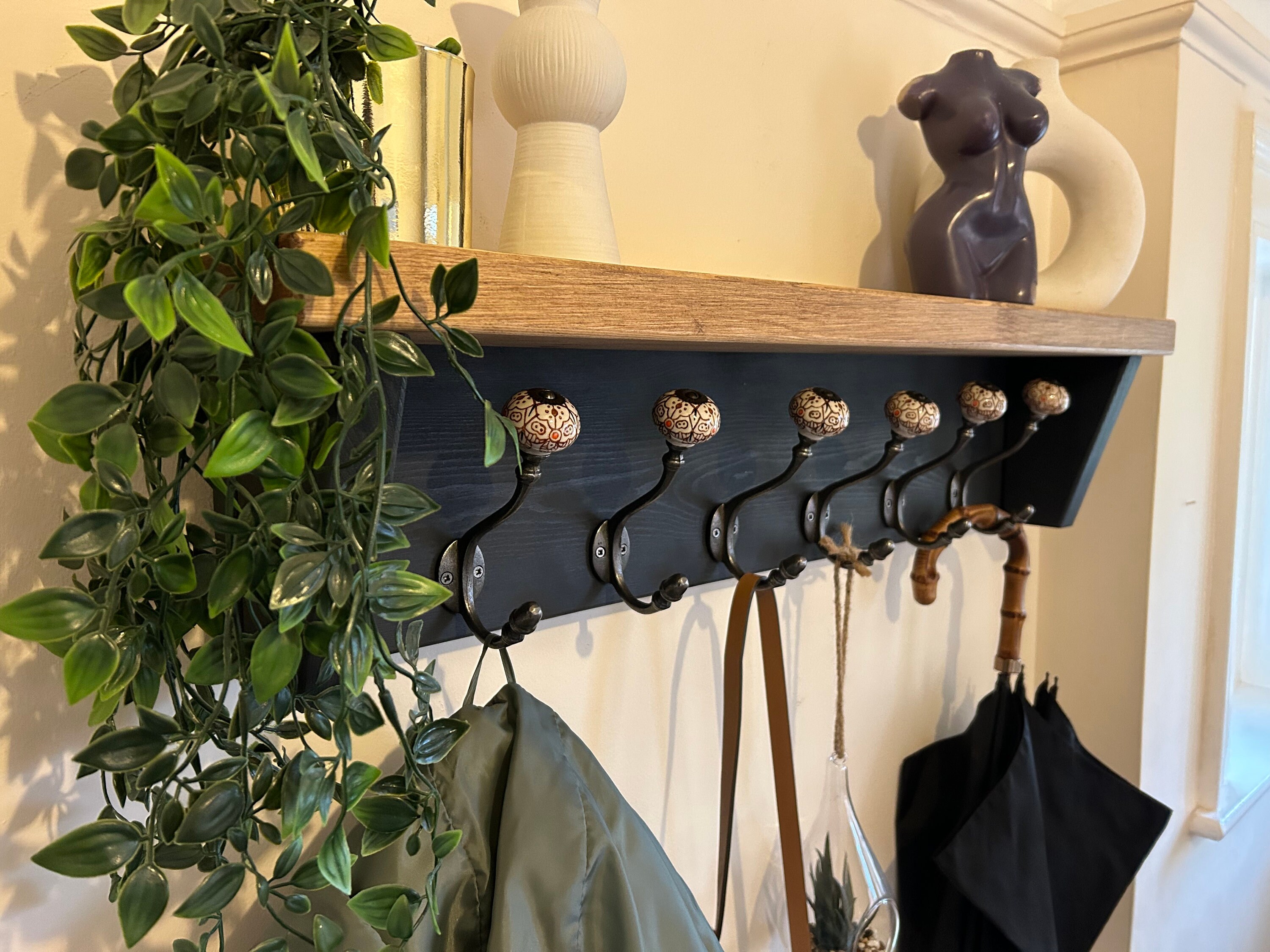 Navy blue coat rack hotsell