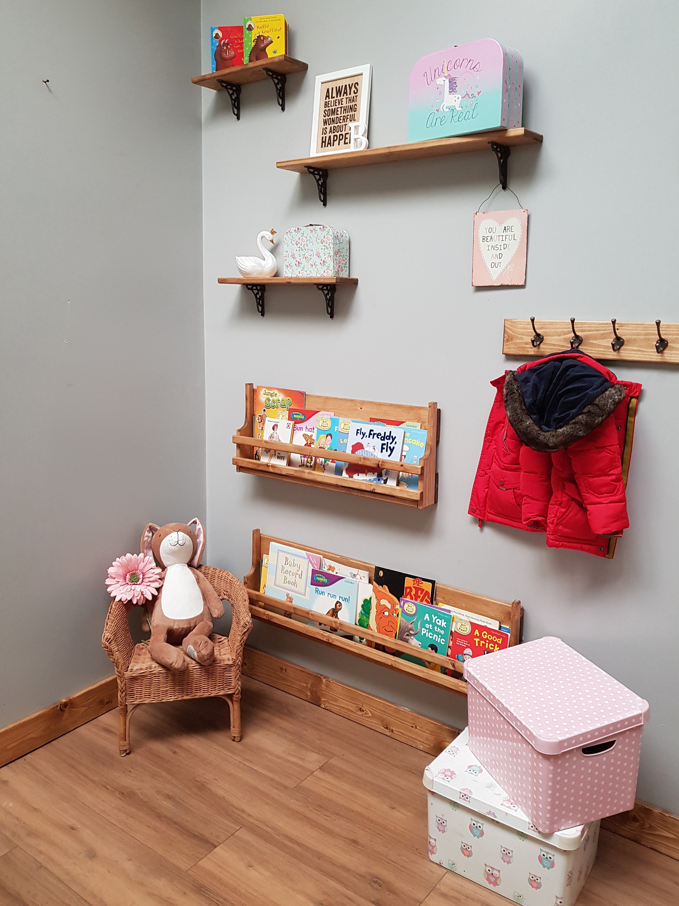 Children's Book Store Kid's Book Storage Book Shelf Etsy UK