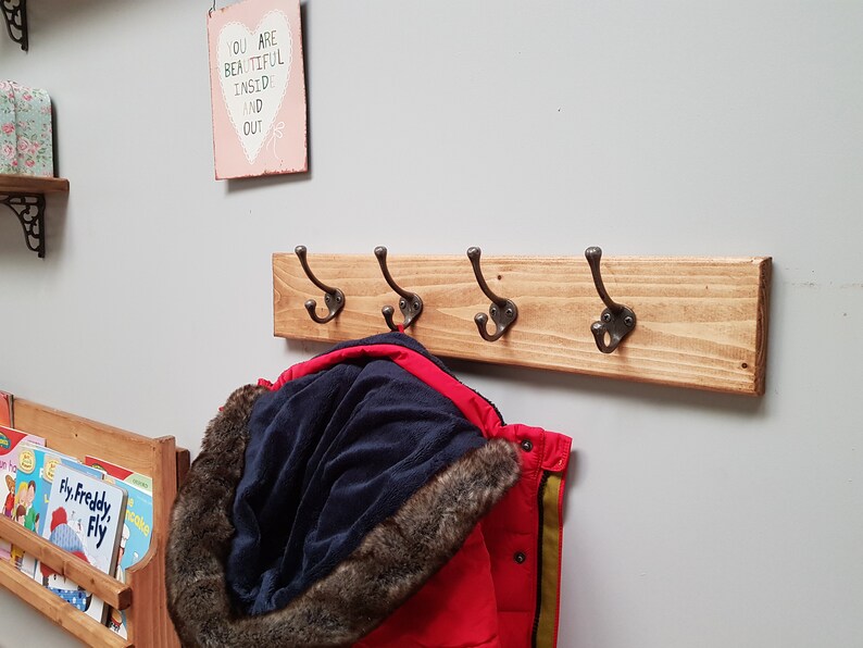 children's coat rack with storage