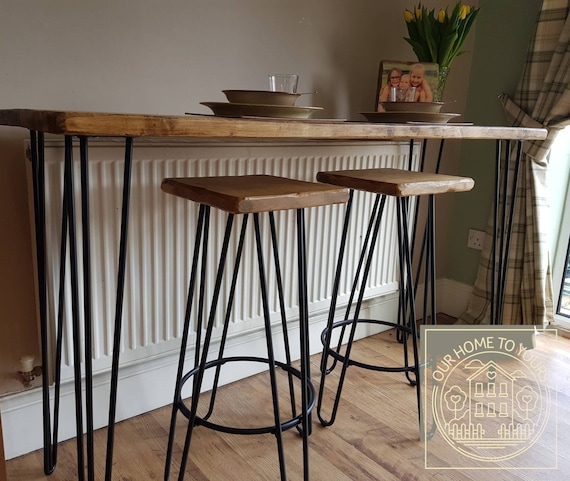 Reclaimed breakfast bar deals