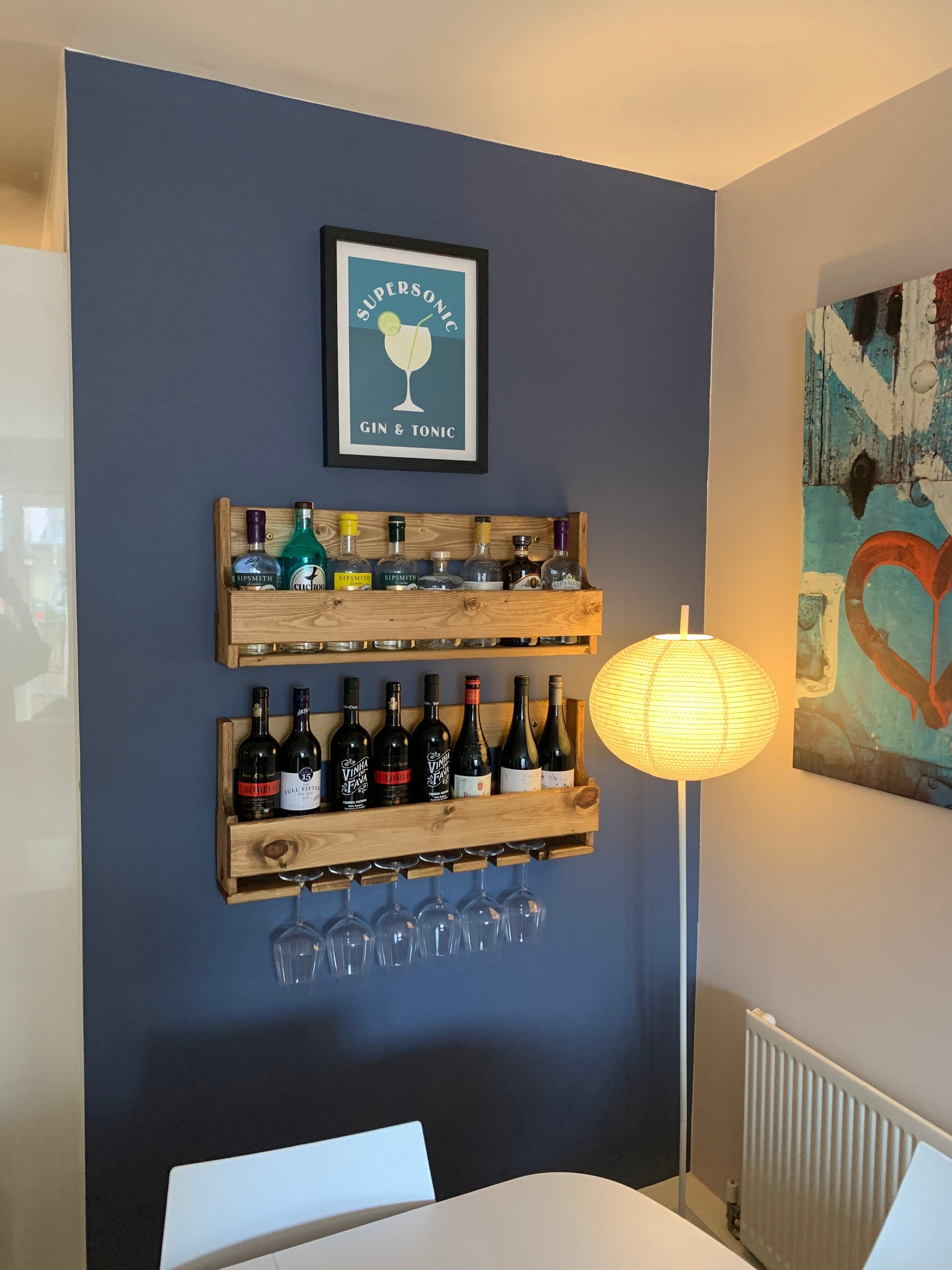 Drink rack for wall new arrivals