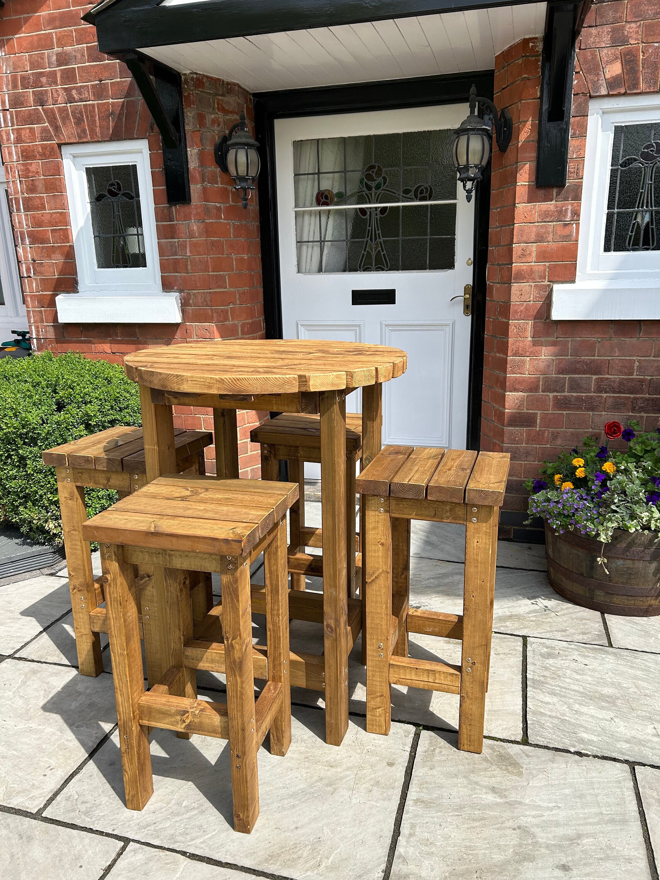 Farmhouse Bistro Set Etsy UK