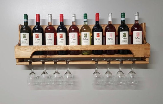 Floating Home Bar Drinks Shelf Gin Rack Cocktail Display - Etsy.de
