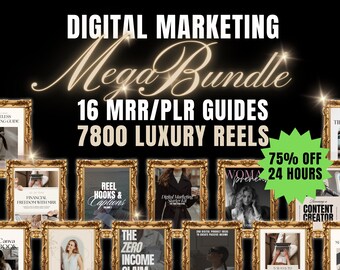 Faceless Digital Marketing Guide Bundle With Master Resell Rights ...