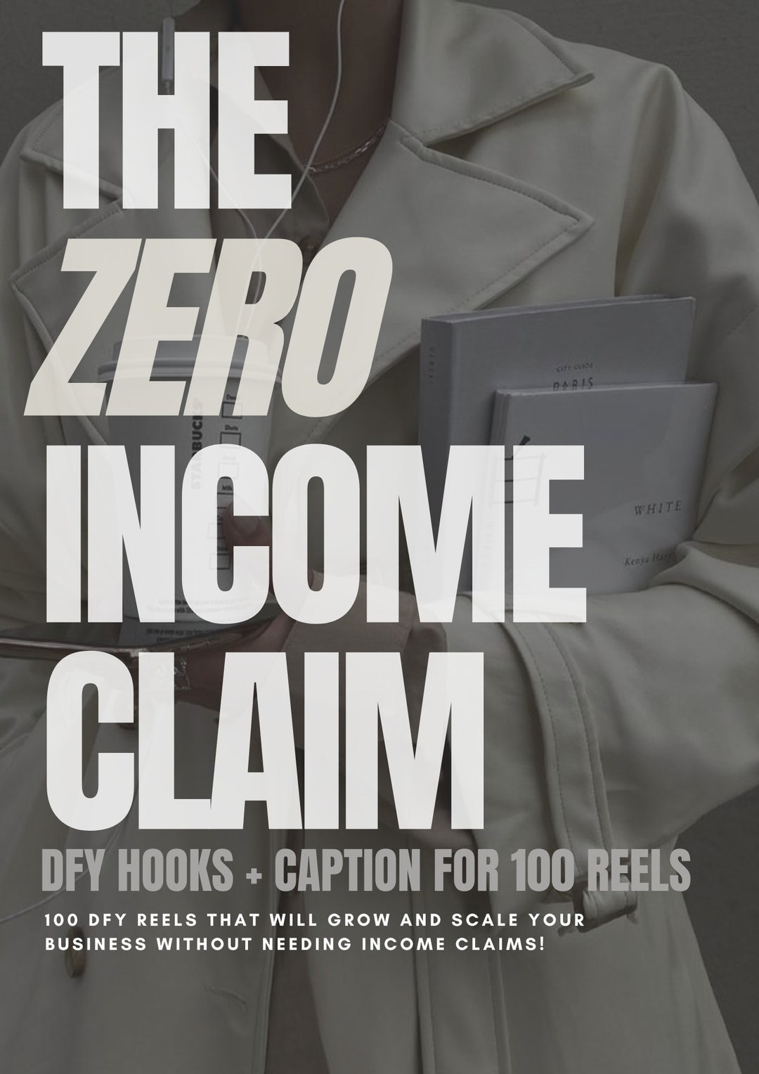Zero Income Claim Guide 100 DFY Reels W/ Hooks and Captions Faceless ...