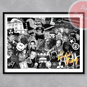 90s London Rave - Limited Edition Print. UK Garage print, Drum and Bass print, Drum and Bass poster, Drum and Bass wall art, 90s print
