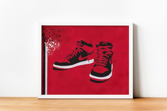 jordan sneaker art