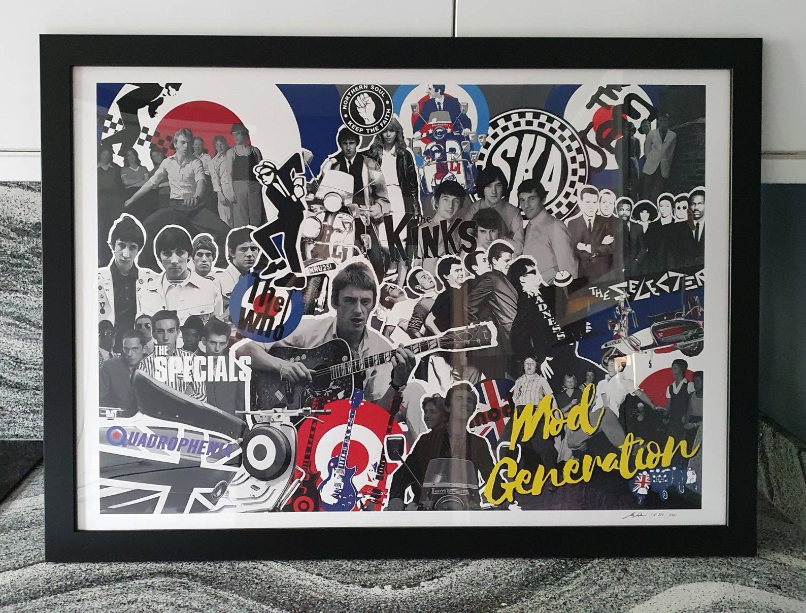 Mod Generation - Limited Edition Print. Mod Wall Art, Mod Culture ...