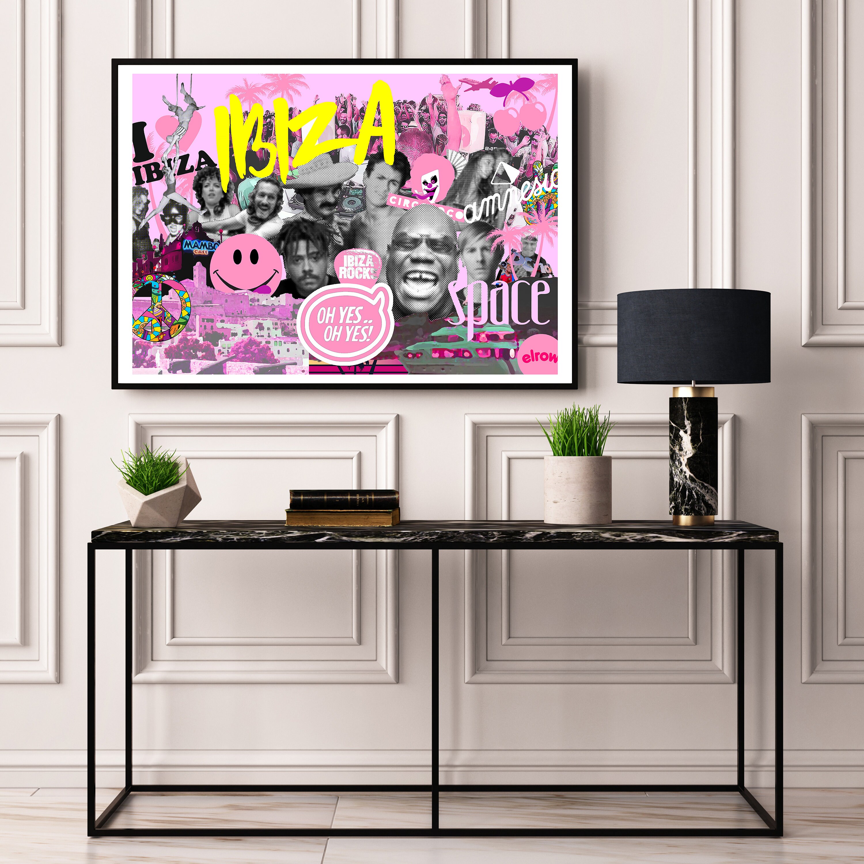 Ibiza History - Limited Edition Print. Ibiza Wall Art, Ibiza Gifts