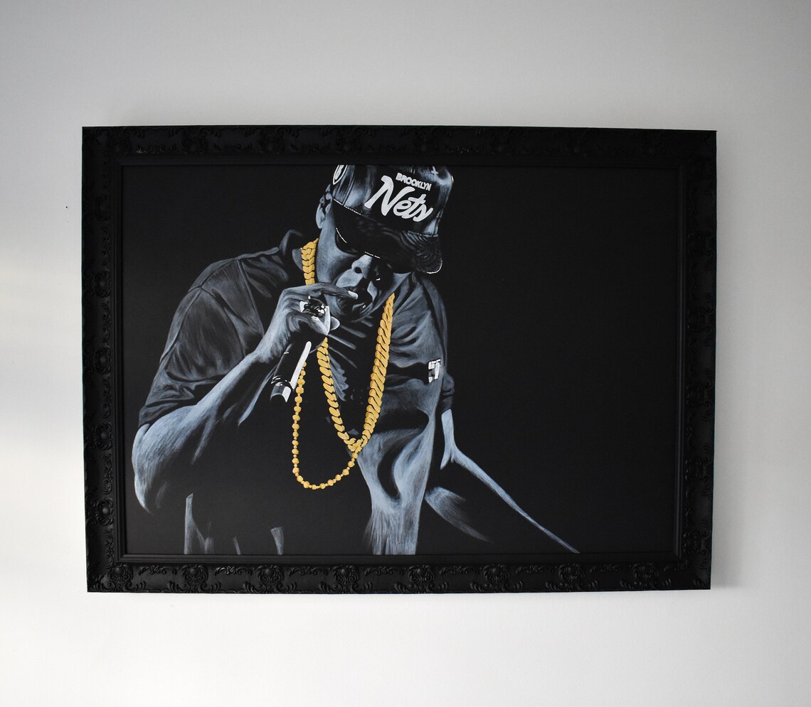 Jay Z Wall Art Limited Edition print Jay Z poster Jay z | Etsy