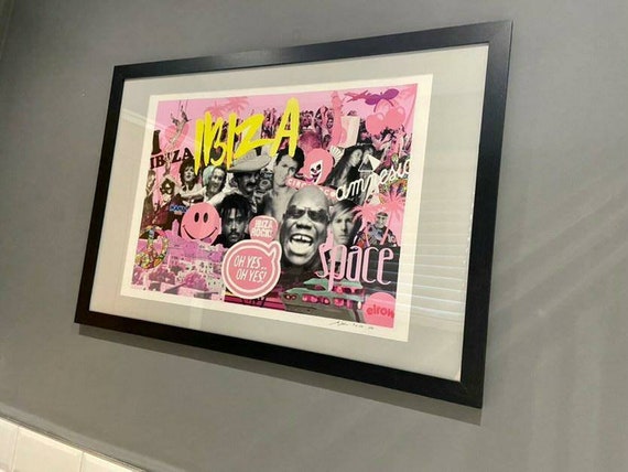 Ibiza History - Limited Edition Print. Ibiza Wall Art, Ibiza Gifts