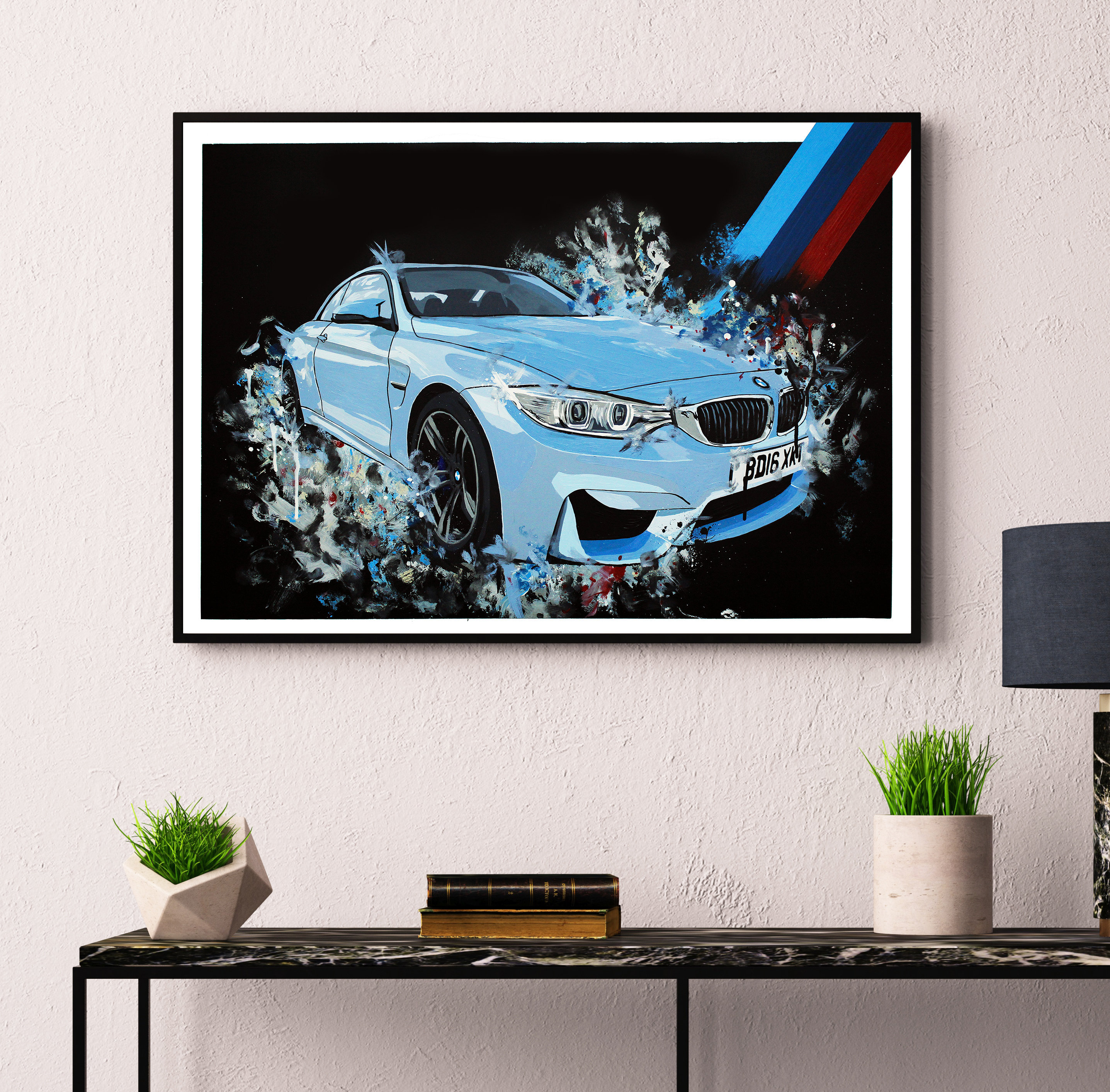 BMW M4 F82 Limited Edition Print. BMW M4 Poster BMW M4 Wall | Etsy UK
