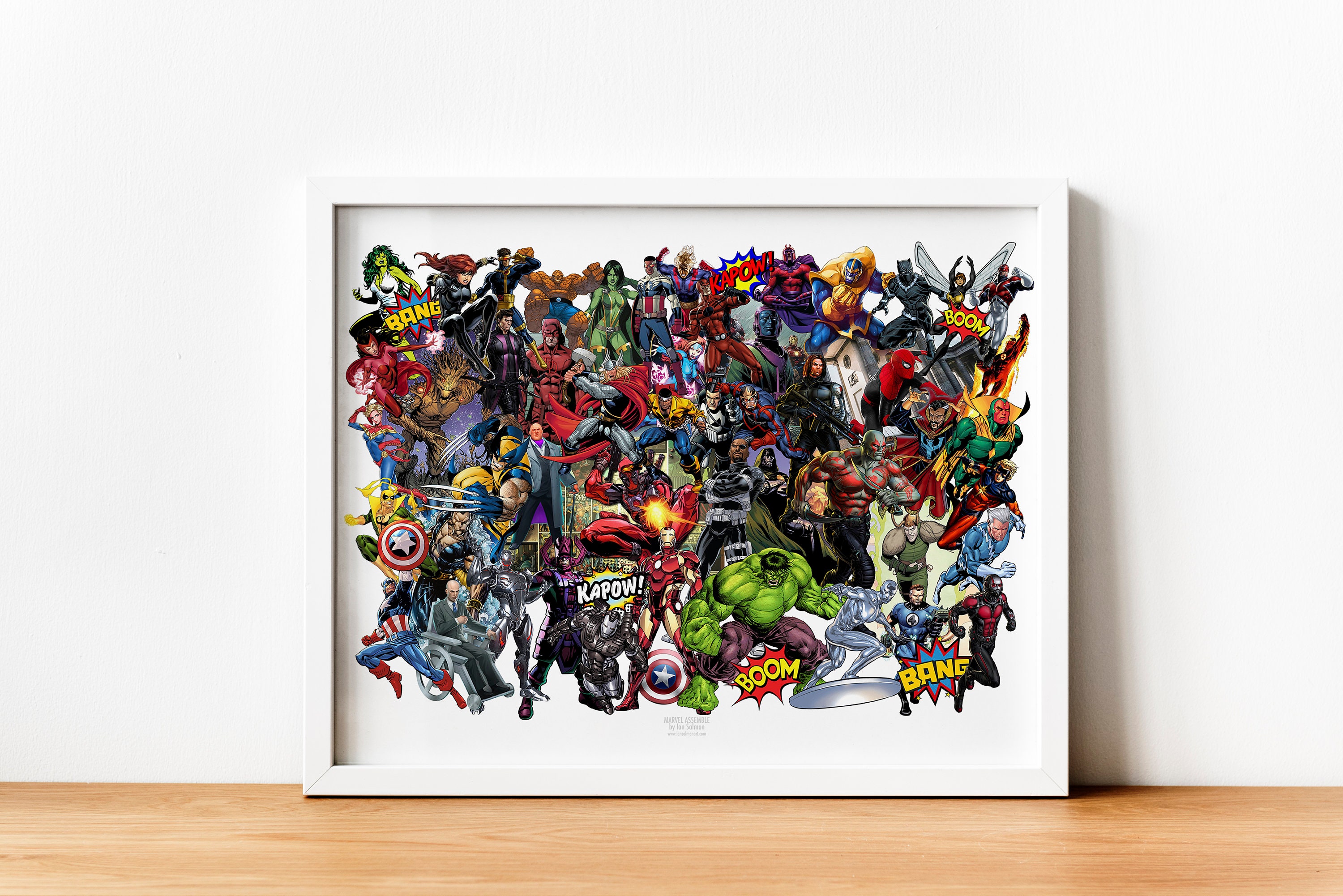Marvel's Avengers Assemble Diamond Painting Kit by Camelot Dotz®, Introducing Marvel's Avengers Assemble Diamond Painting Kit by Camelot  Dotz®! Transform a color-coded canvas into a sparkling diamond-like  masterpiece —