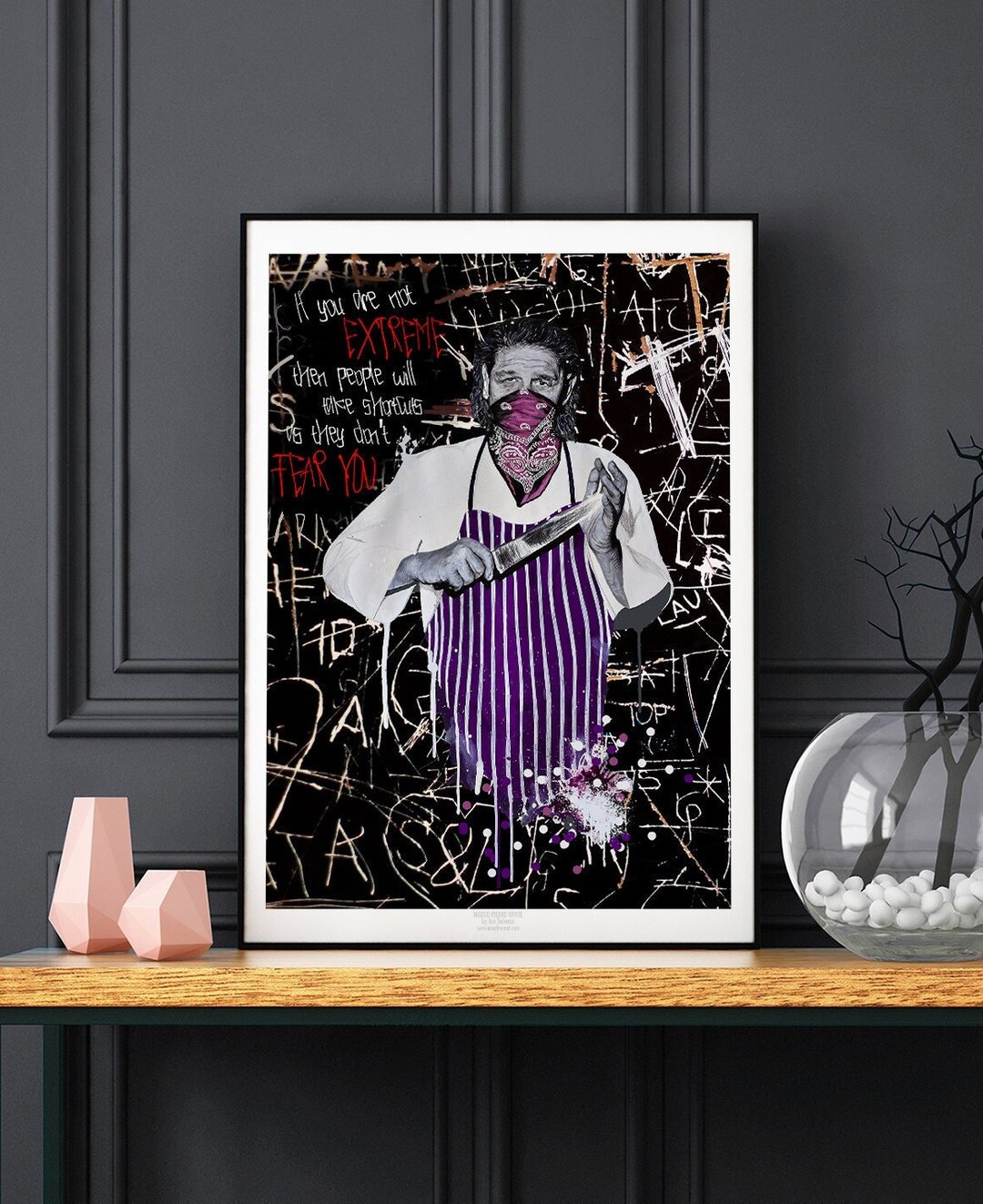 Marco Pierre White Limited Edition Print. Gift for Chef, Marco Pierre