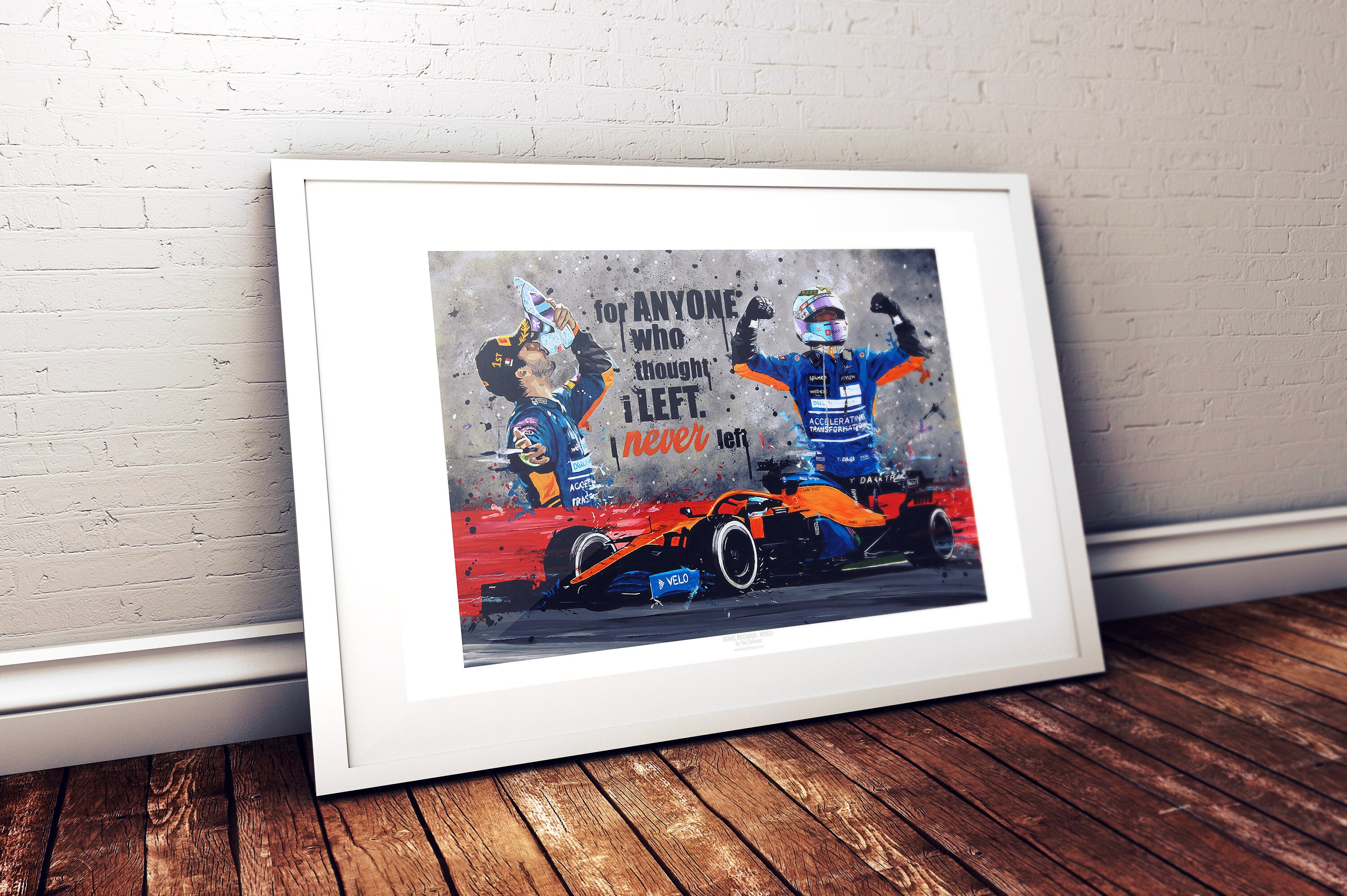 Daniel Ricciardo - Limited Edition Print. Daniel Ricciardo Poster ...