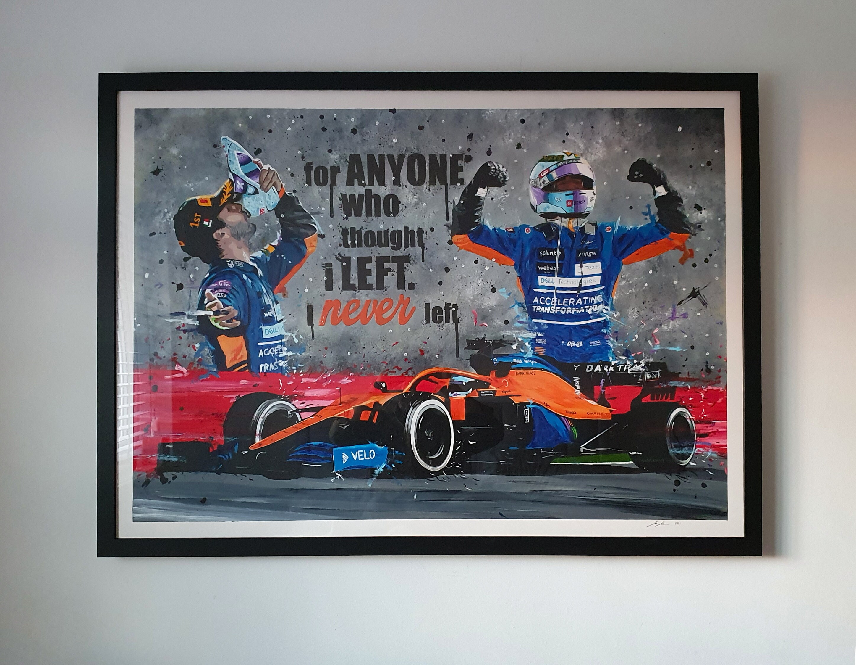 Daniel Ricciardo - Limited Edition Print. Daniel Ricciardo Poster ...