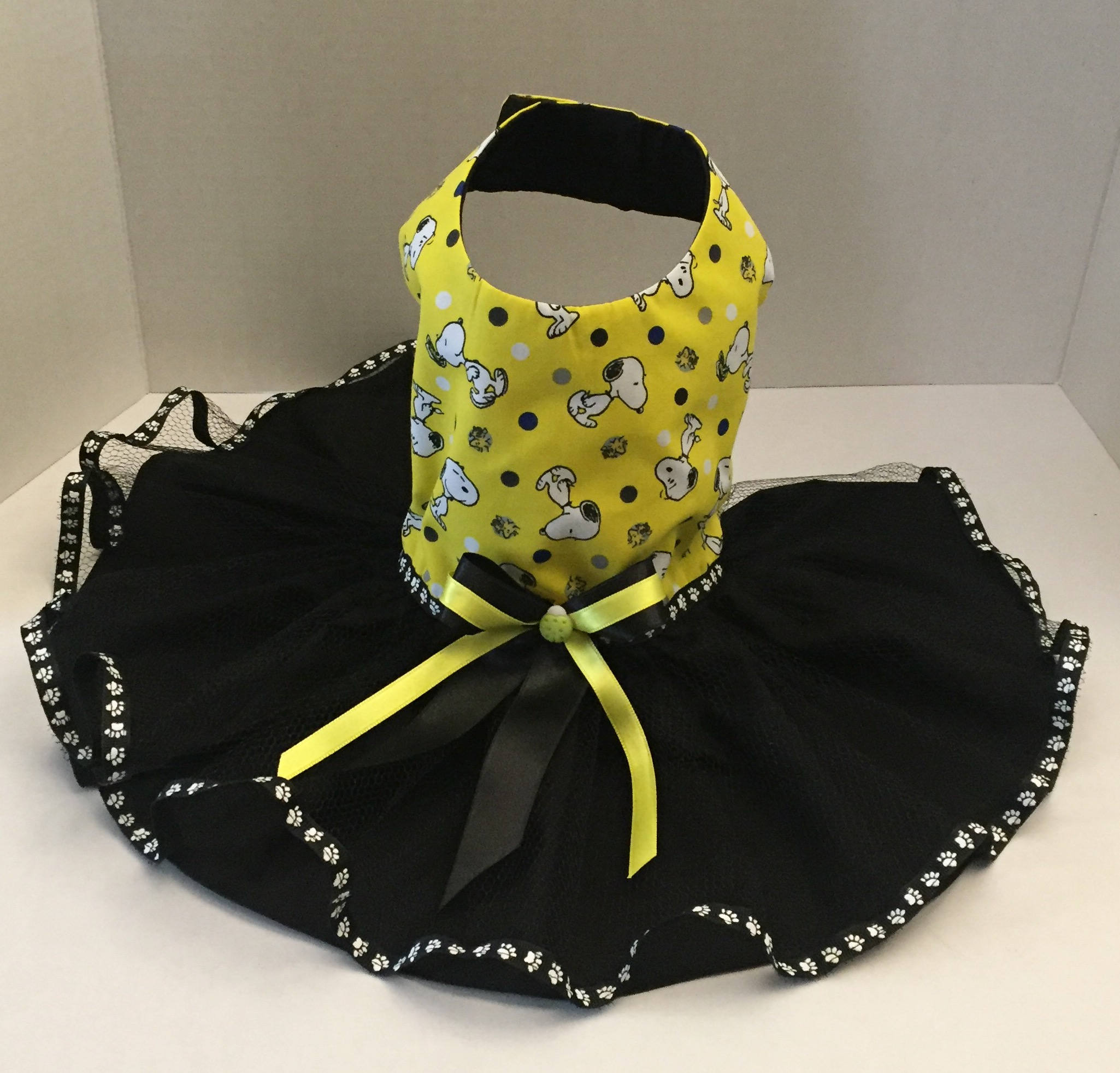 Snoopy Dog Dress Dog TuTu Dress Snoopy Tulle Dog Dress Etsy