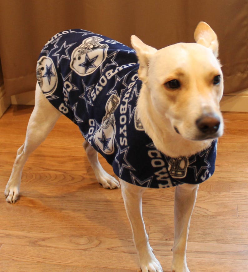 Dallas Cowboys Dog Vest Pet Coat Outfit Etsy