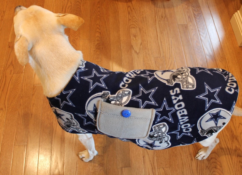 Dallas Cowboys Dog Vest Pet Coat Outfit Etsy