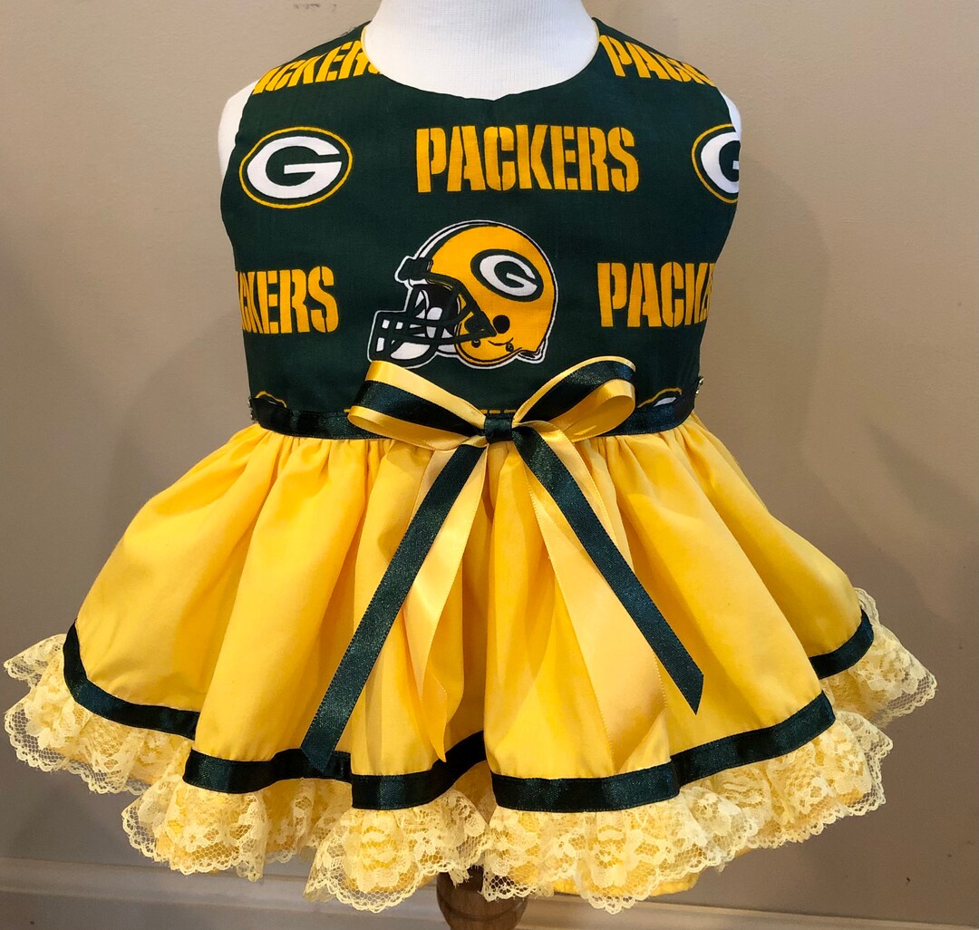 Amazon Green Bay Packers Pet Gear Green Bay Packers Dog Dress, Dog