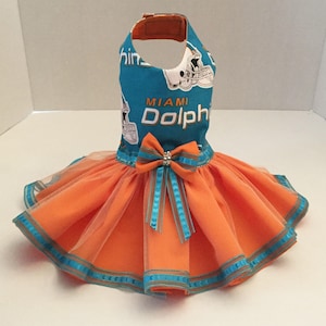 miami dolphins jersey dress DIY 2 Piece Jersey Outfit Tutorial for Miami Dolphins Fans