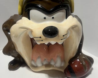 COOKIE JAR * Tasmanian Devil, WB, 1997, Looney Tunes - Etsy