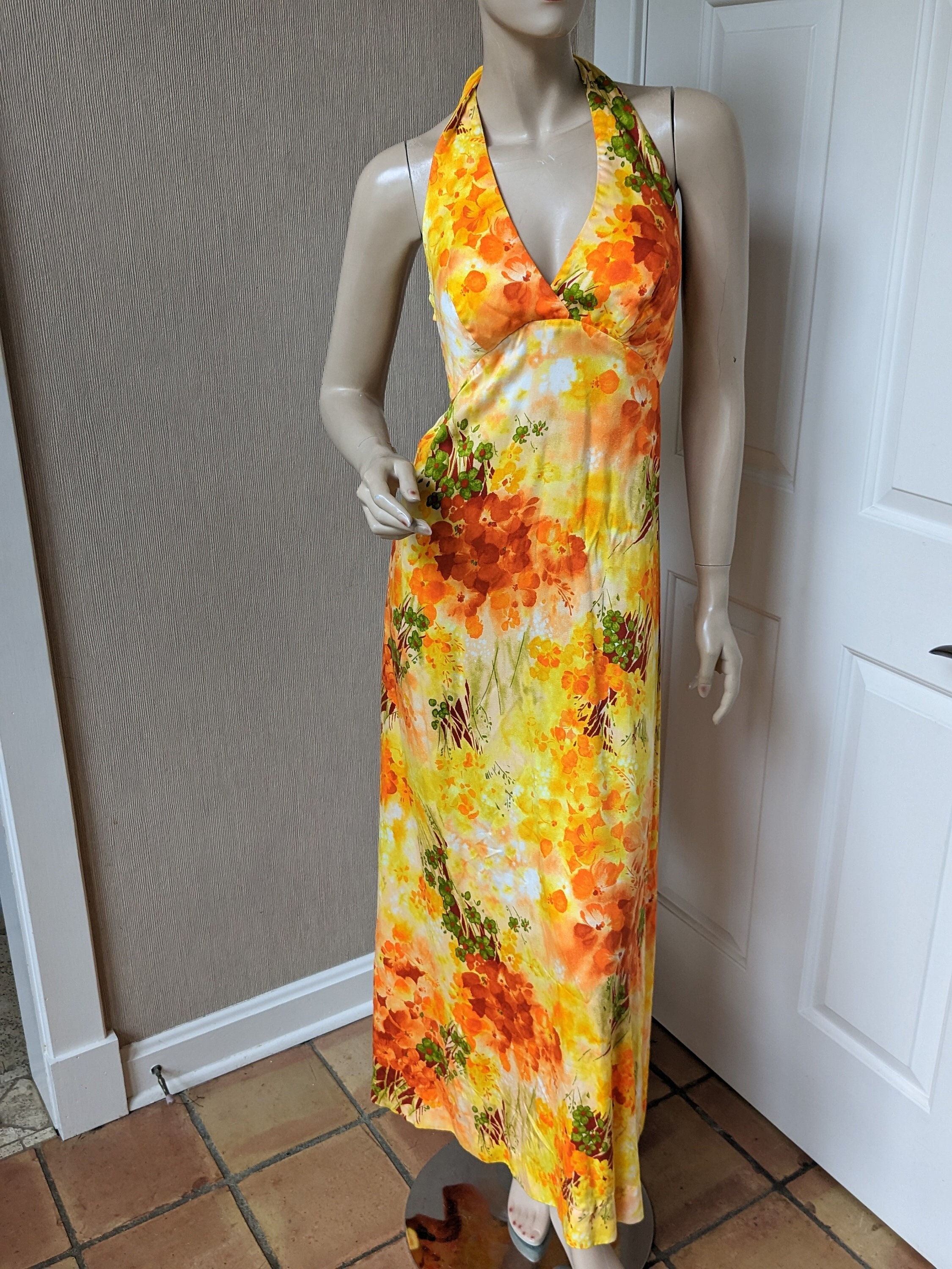 13+ Hawaiian Halter Dress