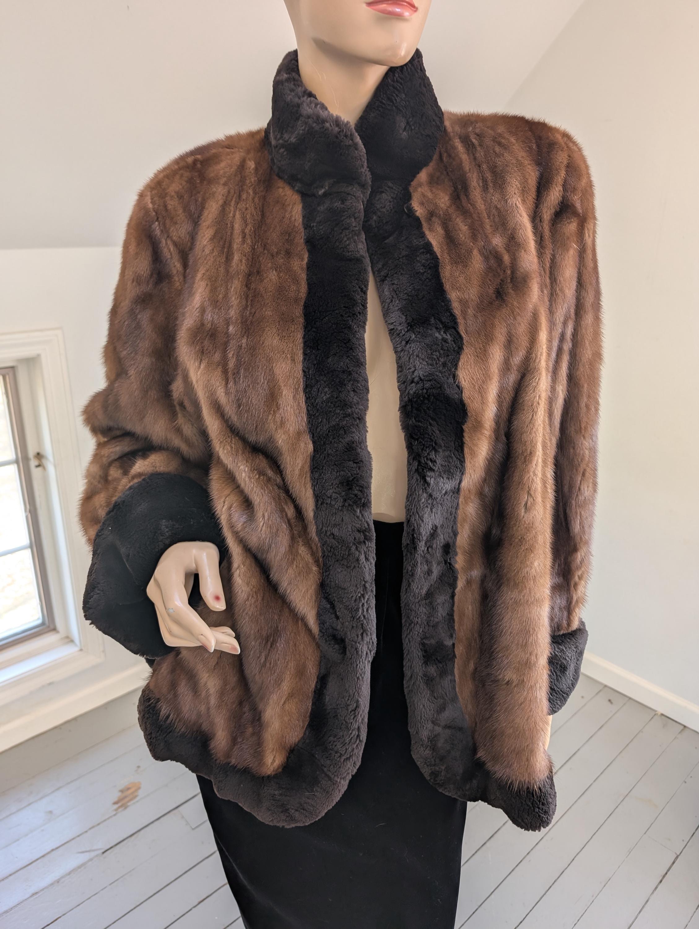 Nina Ricci Fur Coat - Etsy