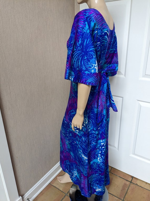 Luana Hawaiian Dress Lahaina Dress Babydoll Maxi True… Gem