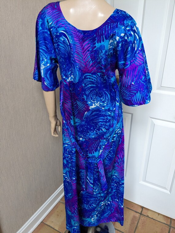 Luana Hawaiian Dress Lahaina Dress Babydoll Maxi True… Gem