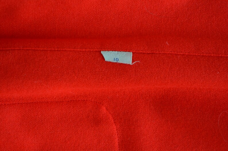 Boy/'s 1950/'s Brooks Brothers RED Wool Robe Navy Blue Piping EXCELLENT Condition Free Shipping Size 10