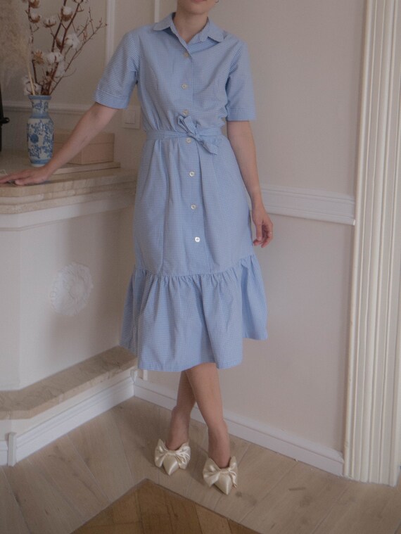 Baby Blue Vintage Dress
