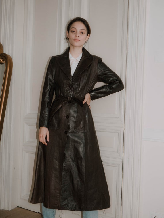 1990s Leather Coat