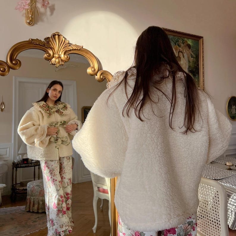 Doilies N Cows Reworked Jacket
